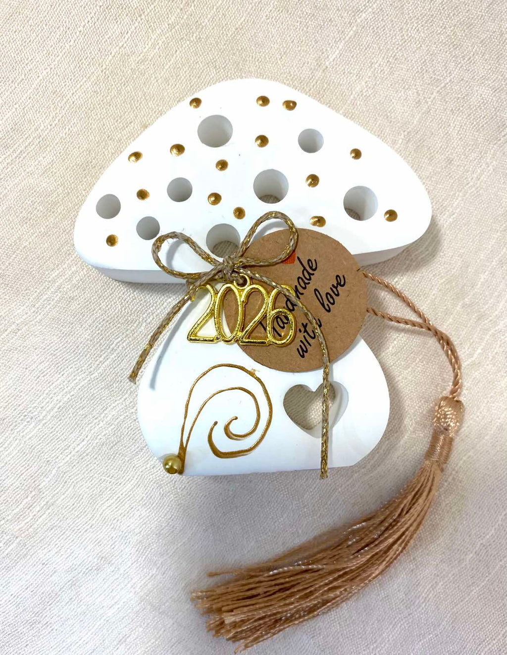 Χειροποίητο Γούρι Μανιτάρι