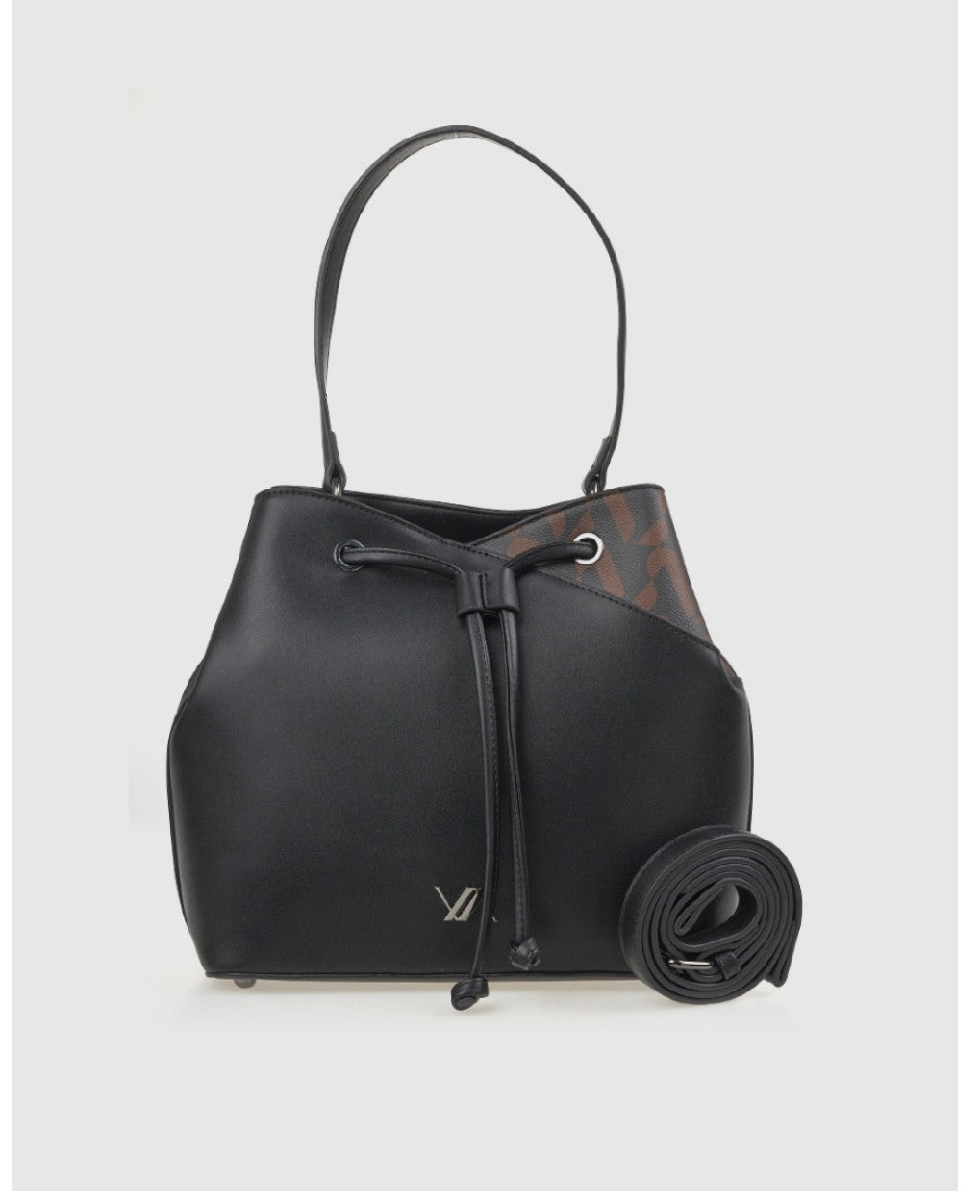 Τσάντα Πουγκί Μαύρο Verde